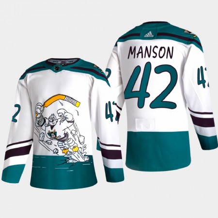 Anaheim Ducks Josh Manson 42 2020-2021 Reverse Retro Trikot Authentic  - Herren